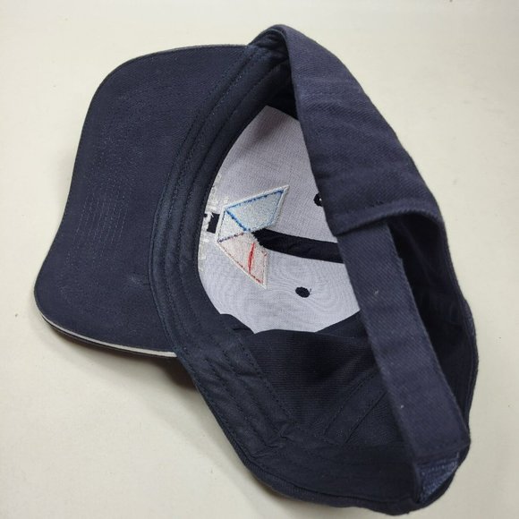 Valvoline Strapback Hat Trucker Cap TSMGI Navy Blue Embroidered Logo - Picture 7 of 7